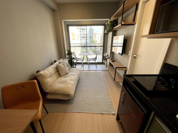 Imóvel com 1 Quarto para Alugar, 29 m² em Vila Nova Conceição - São Paulo