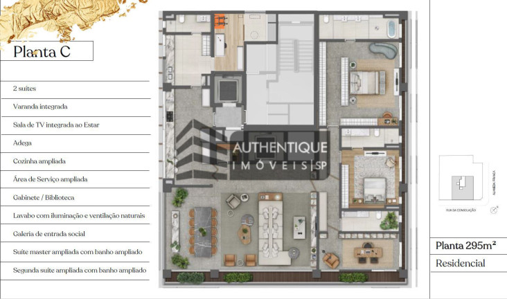 Imagem Apartamento com 4 Quartos à Venda, 295 m² em Jardim Paulista - São Paulo