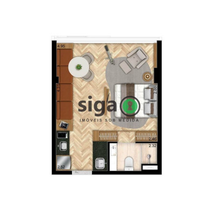 Imagem Apartamento com 1 Quarto à Venda, 36 m² em Butantã - São Paulo