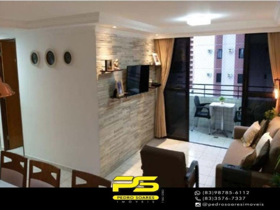 Imagem Apartamento com 2 Quartos à Venda, 83 m² em Manaíra - João Pessoa