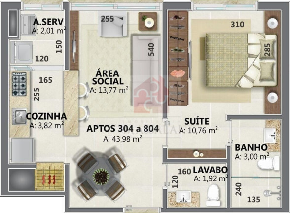 Imagem Apartamento com 1 Quarto à Venda, 43 m² em Menino Deus - Porto Alegre Imagem Apartamento com 1 Quarto à Venda, 43 m² em Menino Deus - Porto Alegre