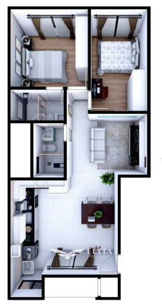Imagem Apartamento com 2 Quartos à Venda, 66 m² em Itajuba - Barra Velha Imagem Apartamento com 2 Quartos à Venda, 66 m² em Itajuba - Barra Velha