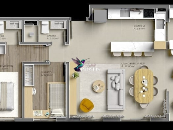Imagem Apartamento com 3 Quartos à Venda, 79 m² em Nossa Senhora Das Graças - Canoas
