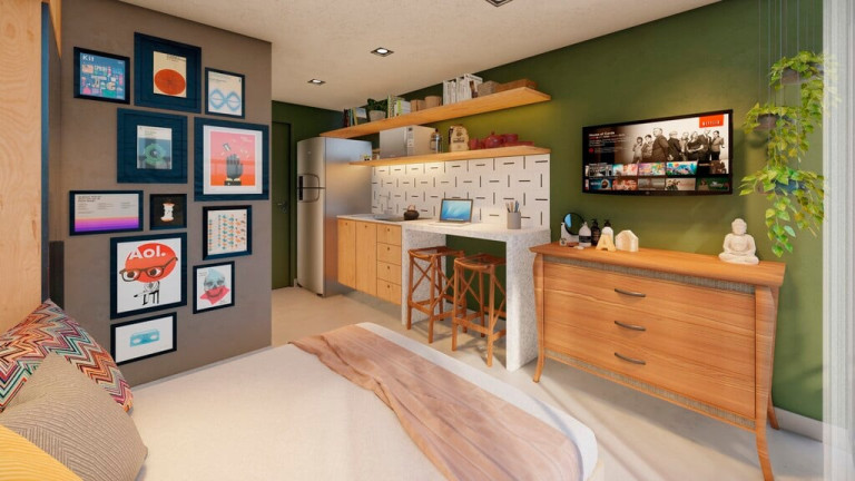 Apartamento com 1 Quarto à Venda, 67 m² em Santa Cecília - São Paulo