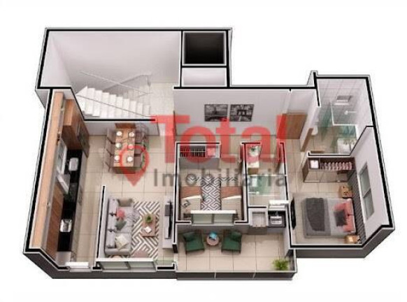 Imagem Apartamento com 3 Quartos à Venda,  em Villa Militar - Ipatinga