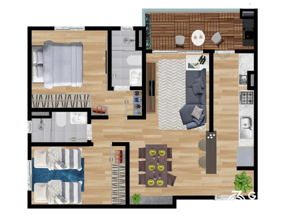 Imagem Apartamento com 2 Quartos à Venda, 63 m² em Rudge Ramos - São Bernardo Do Campo Imagem Apartamento com 2 Quartos à Venda, 63 m² em Rudge Ramos - São Bernardo Do Campo