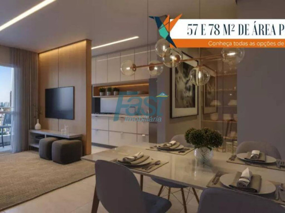 Apartamento com 3 Quartos à Venda, 78 m² em Goiabeira - Cuiabá