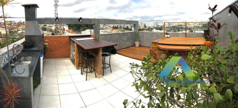 Imagem Cobertura com 2 Quartos à Venda, 174 m² em Vila Metalúrgica - Santo André