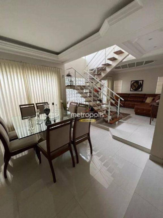 Imagem Sobrado com 4 Quartos à Venda, 208 m² em Vila Scarpelli - Santo André
