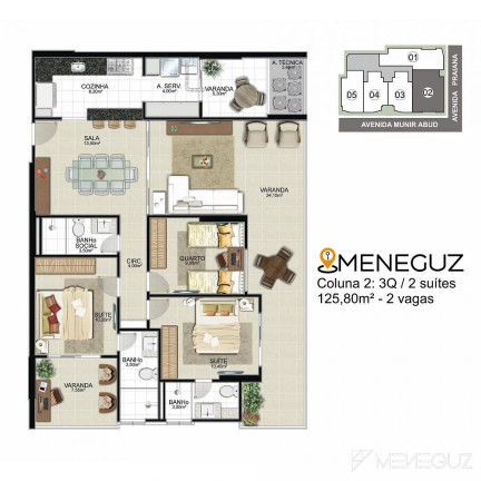 Imagem Apartamento com 2 Quartos à Venda, 83 m² em Praia Do Morro - Guarapari Imagem Apartamento com 2 Quartos à Venda, 83 m² em Praia Do Morro - Guarapari