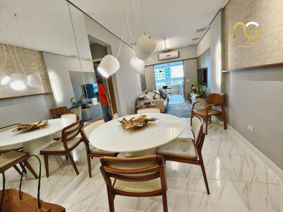Apartamento com 2 Quartos à Venda, 89 m² em Vilamar - Praia Grande