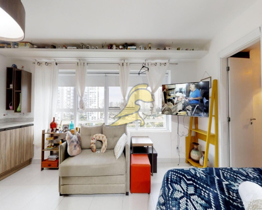 Imagem Apartamento com 1 Quarto à Venda, 40 m² em Brooklin Paulista - São Paulo