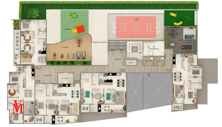 Imagem Apartamento com 2 Quartos à Venda, 76 m² em Tambaú - João Pessoa