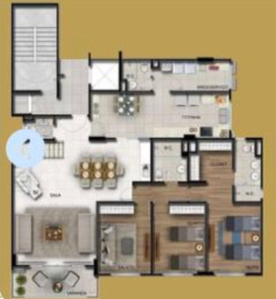 Imagem Apartamento com 2 Quartos à Venda,  em Centro - Tatuí