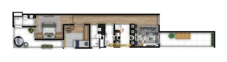 Imagem Apartamento com 2 Quartos à Venda, 50 m² em Campestre - Santo André Imagem Apartamento com 2 Quartos à Venda, 50 m² em Campestre - Santo André