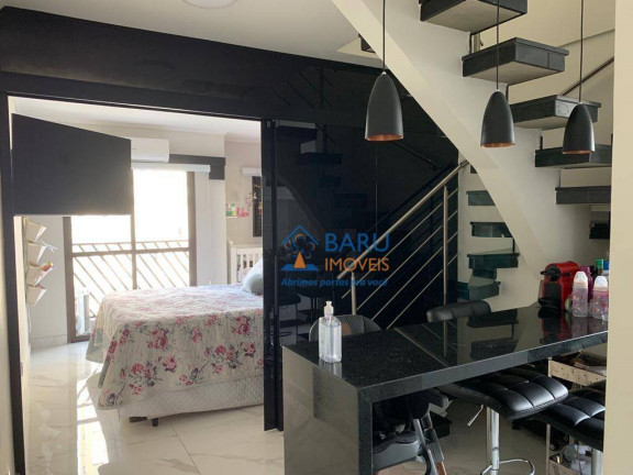 Imagem Cobertura com 1 Quarto à Venda, 114 m² em Santa Cecília - São Paulo