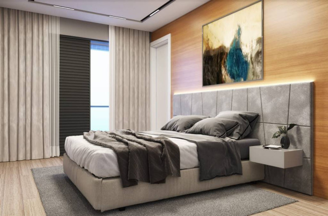 Imagem Apartamento com 1 Quarto à Venda, 53 m² em Maracanã - Praia Grande