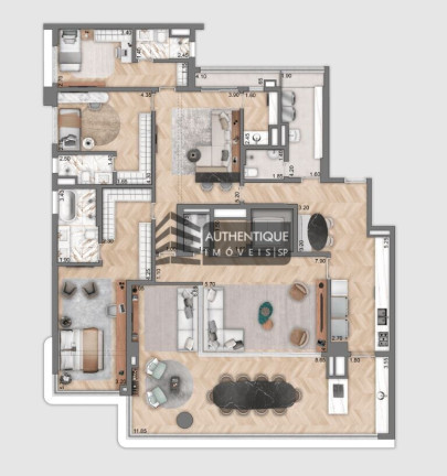 Imagem Apartamento com 4 Quartos à Venda, 251 m² em Moema - São Paulo Imagem Apartamento com 4 Quartos à Venda, 251 m² em Moema - São Paulo