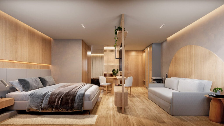 Imagem Apartamento com 1 Quarto à Venda, 55 m² em Batel - Curitiba