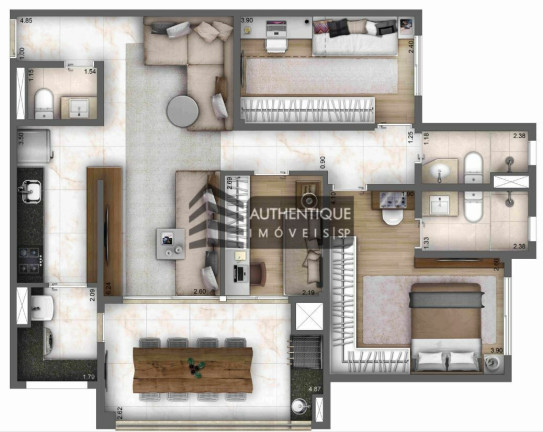 Imagem Apartamento com 2 Quartos à Venda, 67 m² em Ipiranga - São Paulo Imagem Apartamento com 2 Quartos à Venda, 67 m² em Ipiranga - São Paulo