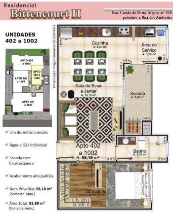 Imagem Apartamento com 1 Quarto à Venda, 58 m² em Nossa Senhora De Fátima - Santa Maria Imagem Apartamento com 1 Quarto à Venda, 58 m² em Nossa Senhora De Fátima - Santa Maria