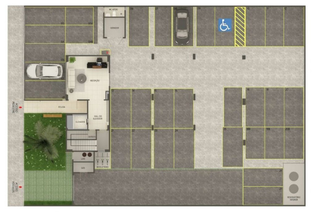 Imagem Apartamento com 2 Quartos à Venda, 57 m² em Bancários - João Pessoa