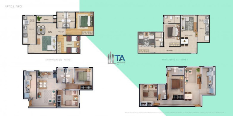 Imagem Imóvel com 2 Quartos à Venda, 54 m² em Parque Industrial - Campinas