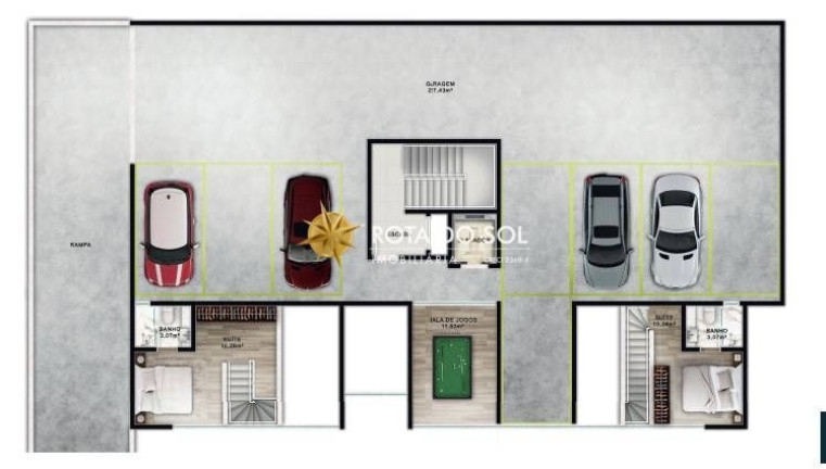 Imagem Apartamento com 2 Quartos à Venda, 74 m² em Canto Grande - Bombinhas