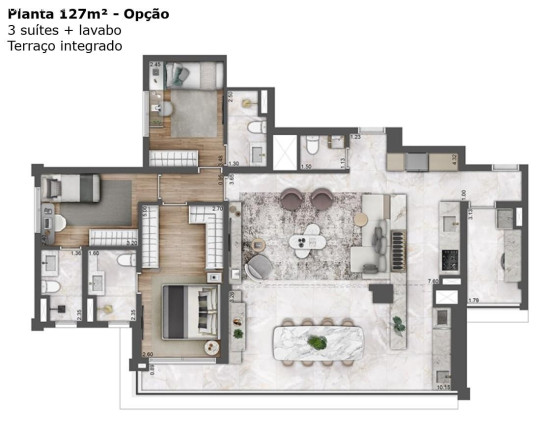 Imagem Apartamento à Venda, 127 m² em Ipiranga - São Paulo Imagem Apartamento à Venda, 127 m² em Ipiranga - São Paulo