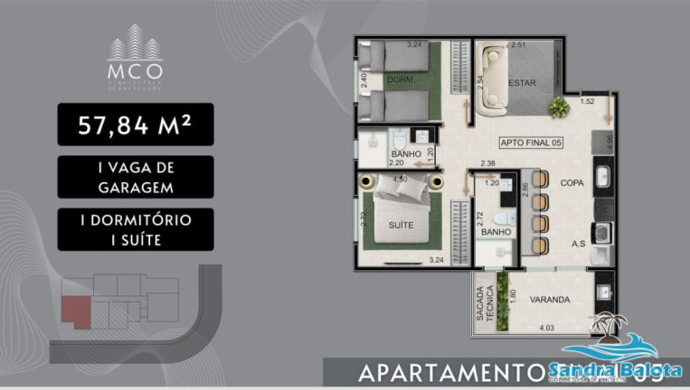 Imagem Apartamento com 1 Quarto à Venda, 35 m² em Silop - Ubatuba Imagem Apartamento com 1 Quarto à Venda, 35 m² em Silop - Ubatuba