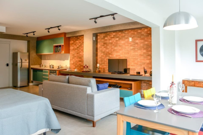 Imagem Apartamento com 1 Quarto para Alugar, 52 m² em Brooklin Paulista - São Paulo Imagem Apartamento com 1 Quarto para Alugar, 52 m² em Brooklin Paulista - São Paulo
