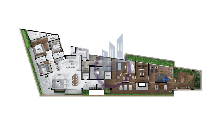 Imagem Apartamento com 4 Quartos à Venda, 239 m² em água Verde - Curitiba Imagem Apartamento com 4 Quartos à Venda, 239 m² em água Verde - Curitiba