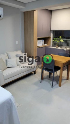 Imagem Apartamento com 1 Quarto para Alugar, 25 m² em Santo Amaro - São Paulo