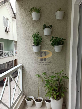 Imagem Casa de Vila com 3 Quartos à Venda, 126 m² em Estuário - Santos Imagem Casa de Vila com 3 Quartos à Venda, 126 m² em Estuário - Santos