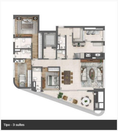 Imagem Apartamento com 3 Quartos à Venda, 154 m² em Vila Olímpia - São Paulo Imagem Apartamento com 3 Quartos à Venda, 154 m² em Vila Olímpia - São Paulo