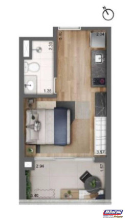 Imagem Apartamento com 1 Quarto à Venda, 27 m² em Vila Pompéia - São Paulo Imagem Apartamento com 1 Quarto à Venda, 27 m² em Vila Pompéia - São Paulo