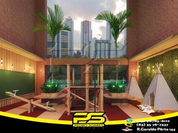 Imagem Apartamento com 1 Quarto à Venda, 54 m² em Cabo Branco - João Pessoa