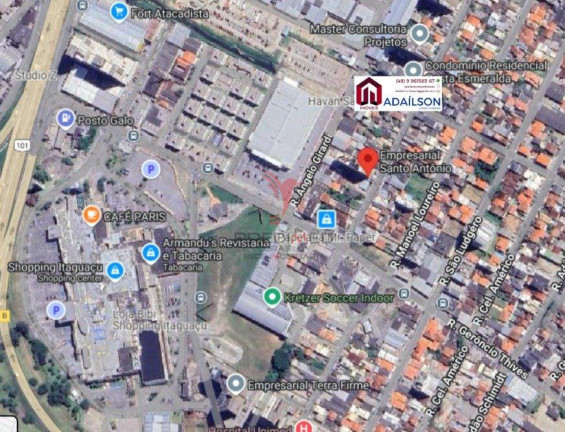 Imagem Sala Comercial à Venda, 36 m² em Barreiros - São José