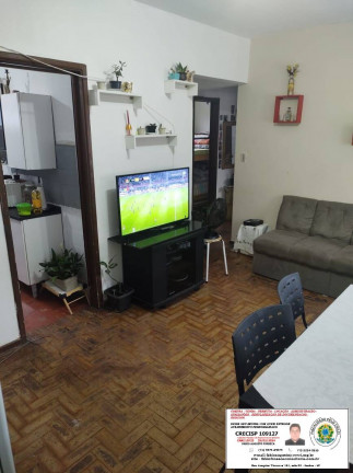 Imagem Apartamento com 2 Quartos à Venda, 53 m² em José Menino - Santos
