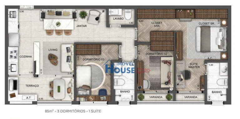 Imagem Apartamento com 3 Quartos à Venda, 85 m² em Perdizes - São Paulo Imagem Apartamento com 3 Quartos à Venda, 85 m² em Perdizes - São Paulo