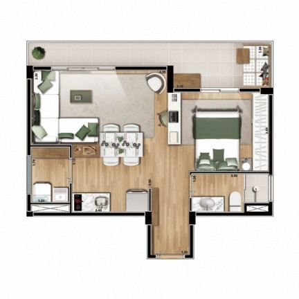 Imagem Cobertura com 1 Quarto à Venda, 74 m² em Aclimação - São Paulo Imagem Cobertura com 1 Quarto à Venda, 74 m² em Aclimação - São Paulo