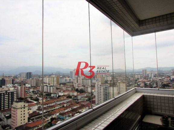 Imagem Apartamento com 3 Quartos para Alugar, 178 m² em Gonzaga - Santos Imagem Apartamento com 3 Quartos para Alugar, 178 m² em Gonzaga - Santos
