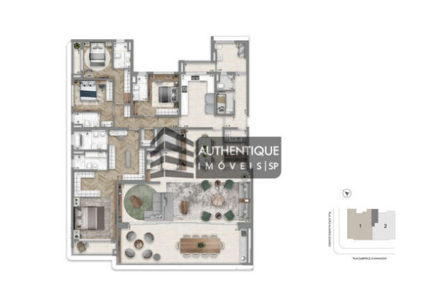 Imagem Apartamento com 4 Quartos à Venda, 341 m² em Campo Belo - São Paulo