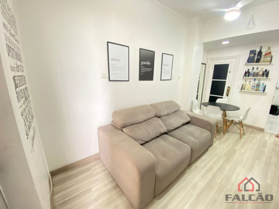 Imagem Apartamento com 1 Quarto à Venda, 45 m² em Boqueirão - Santos Imagem Apartamento com 1 Quarto à Venda, 45 m² em Boqueirão - Santos
