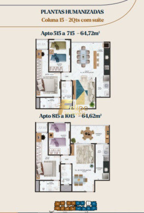 Imagem Imóvel com 3 Quartos à Venda, 82 m² em Jardim Camburi - Vitória Imagem Imóvel com 3 Quartos à Venda, 82 m² em Jardim Camburi - Vitória