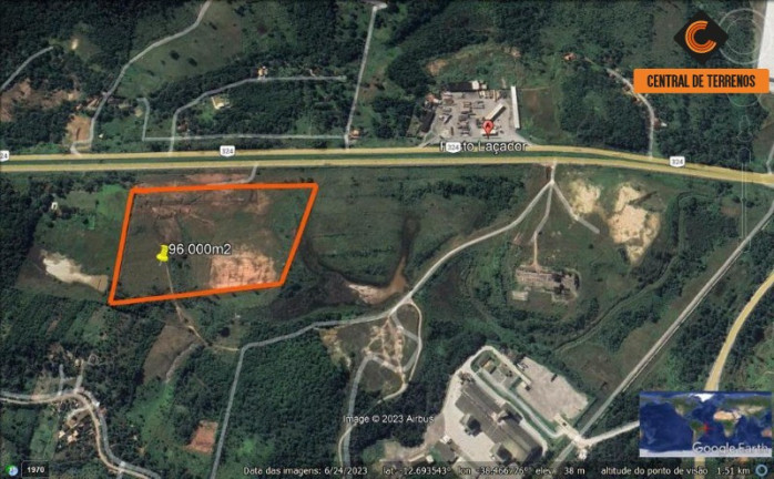 Imagem Terreno à Venda, 96.000 m² em Distrito Industrial - Candeias Imagem Terreno à Venda, 96.000 m² em Distrito Industrial - Candeias