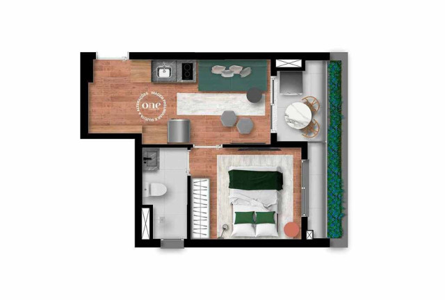 Imagem Studio com 1 Quarto à Venda, 29 m² em Moema - São Paulo