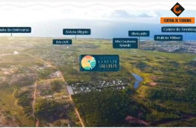Imagem Terreno à Venda, 271 m² em Arembepe - Camaçari