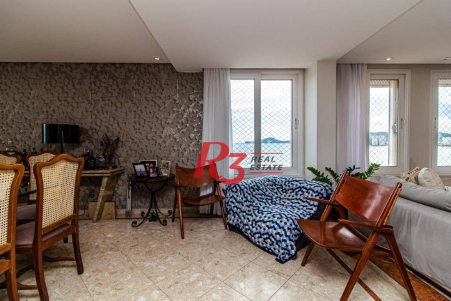 Imagem Apartamento com 3 Quartos à Venda, 190 m² em José Menino - Santos Imagem Apartamento com 3 Quartos à Venda, 190 m² em José Menino - Santos