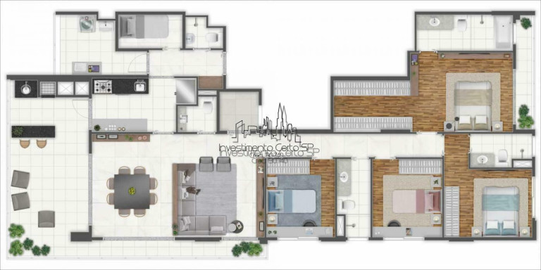 Imagem Apartamento com 4 Quartos à Venda, 163 m² em Pinheiros - São Paulo Imagem Apartamento com 4 Quartos à Venda, 163 m² em Pinheiros - São Paulo